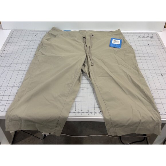 Columbia Pants - Columbia Women’s Anytime Outdoor Mid Rise Capris Tusk 14 NWT